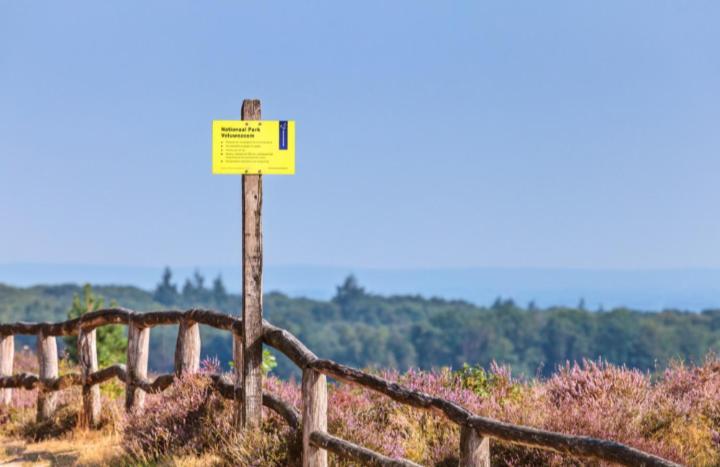 Een Gezellige Chalet Met Zonnige Buitenruimte Op De Veluwe! Putten Exterior foto